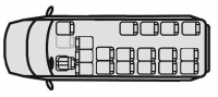 Автобус Ford Transit 222708 (19+3+1)