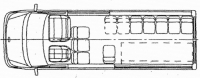 Ритуальный автобус Форд Транзит 460 EF 22273D 