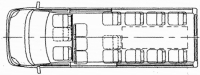 Ритуальный катафалк Ford Transit 460 EF 22273D